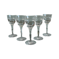 5x Borrelglazen Kristal Villeroy & Boch Nieuw Ongebruikt