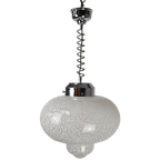 Vintage Italiaanse Hanglamp, Murano Glas thumbnail 1