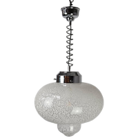 Vintage Italiaanse Hanglamp, Murano Glas