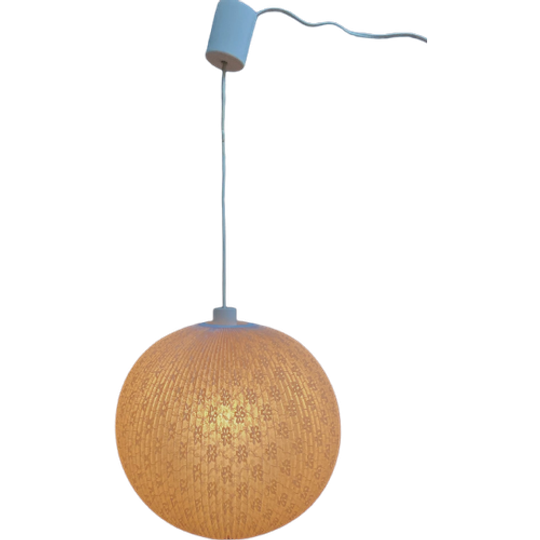 Plisee Round Hanging Lamp 1960S 1