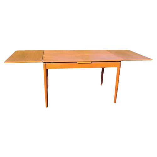 Vintage Uitschuifbare Eettafel, Mid Century