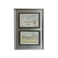 2 Mini Aquarellen Van Andra, 2010