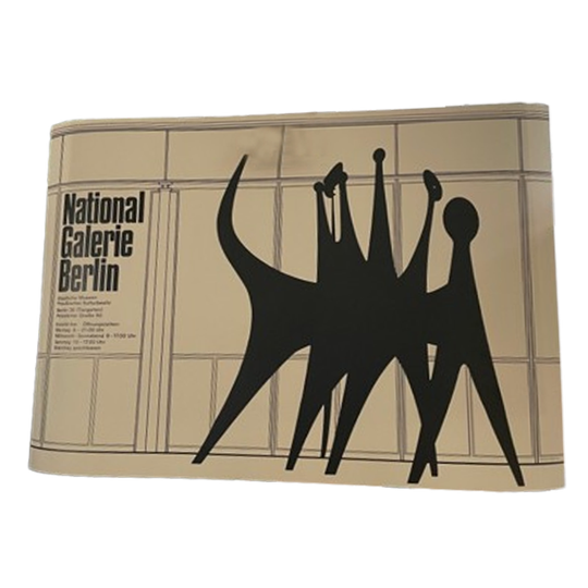 Alexander Calder (1898-1976), National Galerie Berlin Exhibition Poster 1