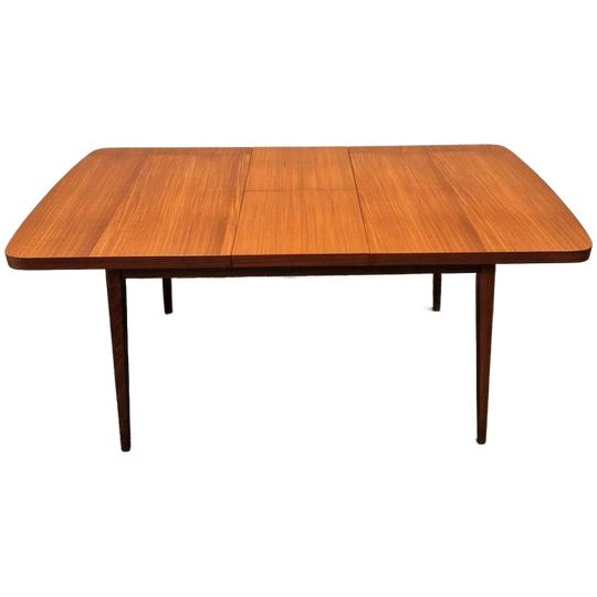 Vintage Eettafel Uitschuifbare Tafel Deense Eettafel 1