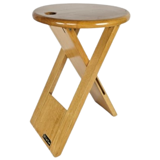 Adrian Reed For Princes Design Works - 'suzy' Stool - Gelakt Beukenhout - 80's 1