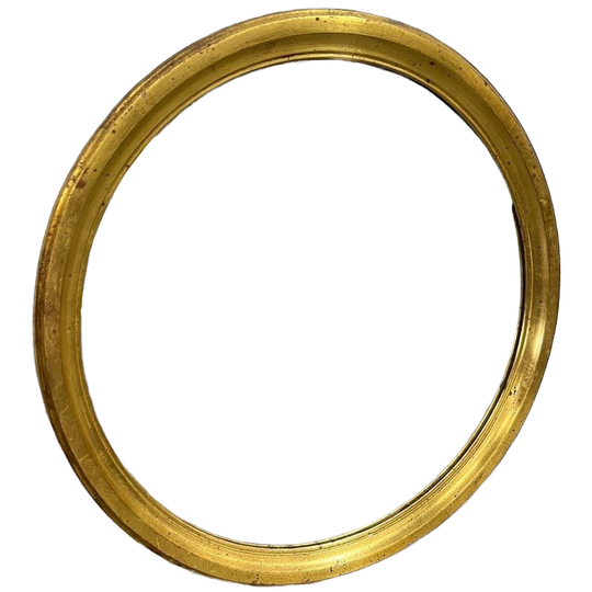 Vintage Gouden Spiegel / Wandspiegel Deknudt 1