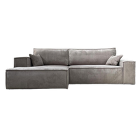 !!retourdeal!! Naduvi Hoekbank Galine New Links Beige