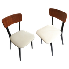 Set Vintage Deens Design Eetkamerstoelen, Jaren '60 thumbnail 1