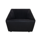 Postmoderne Design Fauteuil Op Wielen Leer Cor thumbnail 1