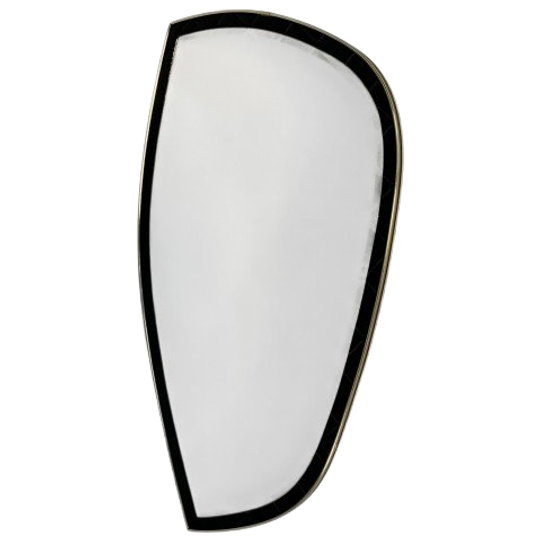 Vintage Spiegel Met Organische Vorm, Jaren '50 1