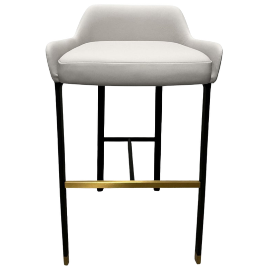 stellar works | Blink Sh750 Barkruk Leer Grijs 1