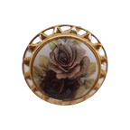 Vintage Broche Met Rozen thumbnail 1