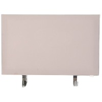 Officenow Scheidingswand, Zandmelee / Lichtgrijs, 50 X 80 Cm