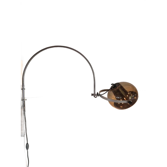 Herda Dijkstra Vintage Booglamp Design Space Age 1