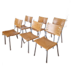 Ruud Jan Kokke 6 X Stoelen Harvink Design Vintage thumbnail 1