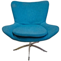 Hjord Knudsen Vintage Fauteuil Draaifauteuil Draaistoel