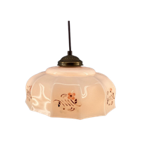 Art Deco Roze Hanglamp