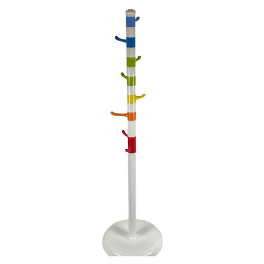 Memphis Style - IKEA - Standing Coatrack For Children - Vintage 1980’s - Model ‘krokig’ 1