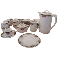 Vintage Koffieservies Epiag D.F. Czecho-Slovakia