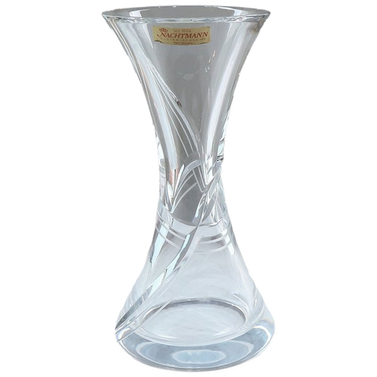 Vintage Kristal Glazen Vaas Nachtmann, West Germany Jaren '70 1