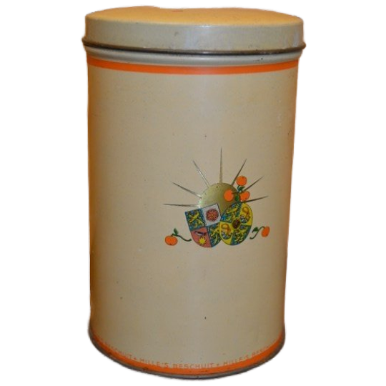 Vintage Beschuitbus Hille Zaandam – Appeltjes Van Oranje Uit 1938 1