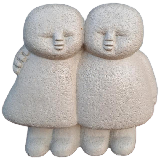 Stenen Beeldje Sari De Rijcke Hoogte 14 Cm Breedte 15 Cm 1