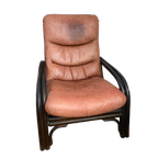 Vintage Manou Rotan Fauteuil thumbnail 1