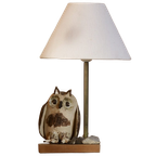 Lampe Hibou En Terre Cuite 1960 thumbnail 1