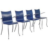 Kff – Karl Friedrich Förster, 4 Xpostmodern Dining Chairs, 1990s