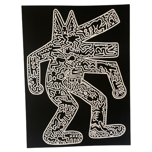 Keith Haring (1958-1990), Dog, 1985, Licensed By Artestar Ny.