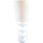 Xxl Vintage Lamp Vloerlamp Glazen Vaaslamp Jaren 70 thumbnail 1