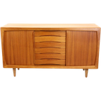 Dyrlund Deens Teak Sideboard / Tv Kast 'Bonsvig' | 160 Cm thumbnail 1