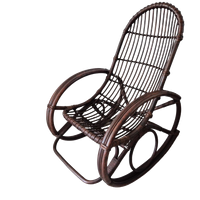 Rotan Vintage Schommelstoel