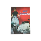 Vintage Reclame Poster Lambretta Special 150 Eind Jaren 60 Spanje thumbnail 1