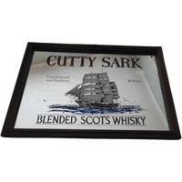 Vintage Reclamespiegel Cutty Sark Whisky