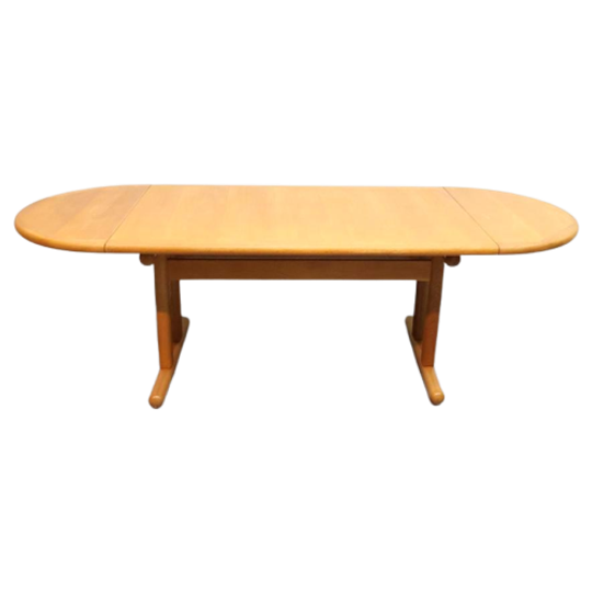 Vintage Eettafel Ovaal Eiken 1