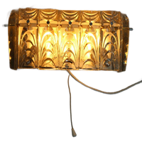 Vintage Italiaanse Wandlamp - Kristal, Jaren '60