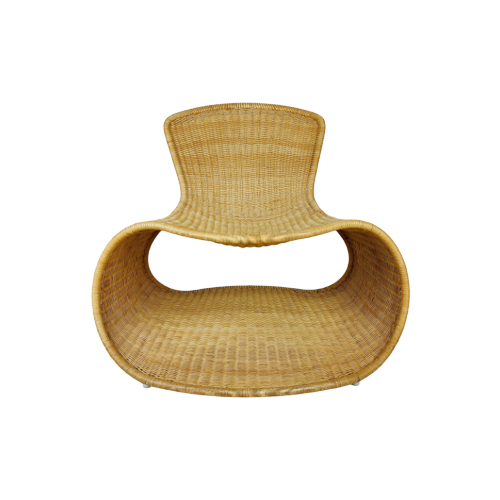 Rotan Lounge Fauteuil Roderick Vos 1990S