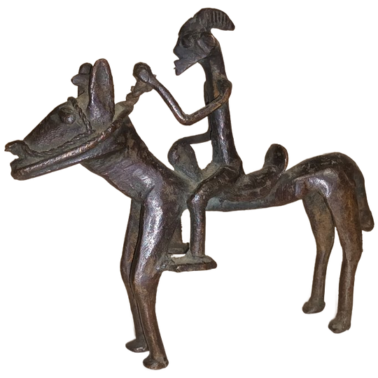 Bronzen Afrikaans Beeldje 1