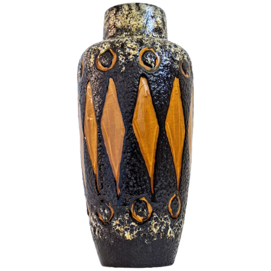 Fat Lava Vase For Scheurich, West-germany 1