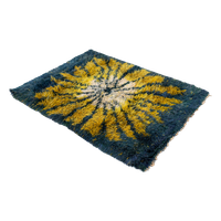 Swedish Modern Rug / Tapijt / Vloerkleed From Viola Grasten For Nordiska Kompaniet 1960’s