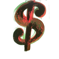 Andy Warhol (1928-1987), Dollar Sign, 1981