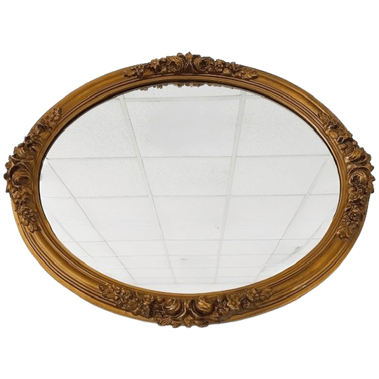 Barok Vintage Spiegel Goud Ovaal 1