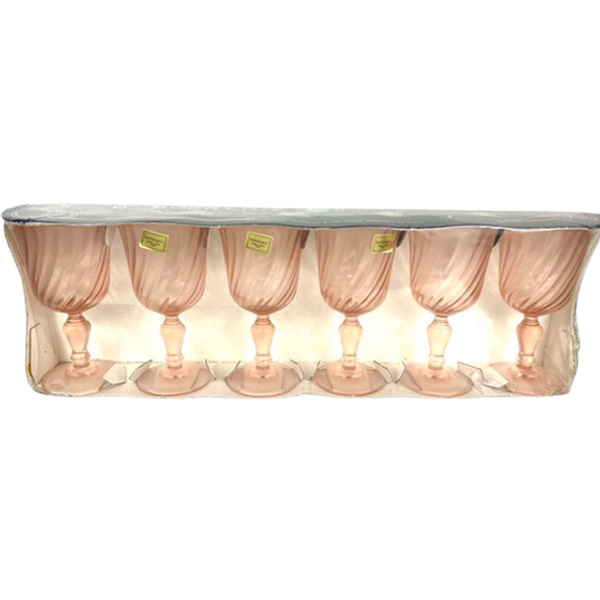 Luminarc Rosaline Rose Glazen Vintage 1