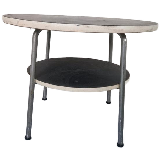 Gispen 503 Bauhaus Stijl Salon Tafel 80 Cm Design Vintage. 1