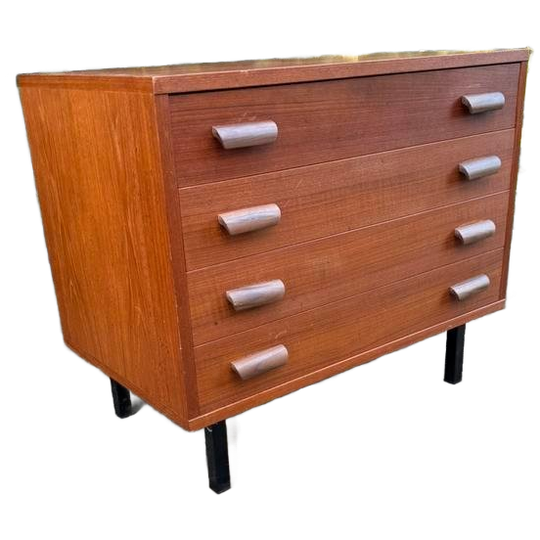 Deens Teak Ladekast / Commode 1