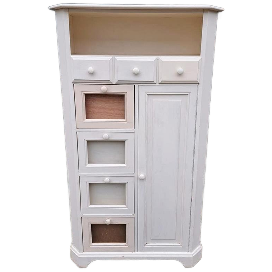Oude Brocante Ladekast, Apothekerskast 1