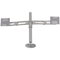 Monitorarm Officenow , Aluminium, Voor 2 Schermen