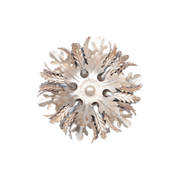 Banci Firenze Florentijnse Wandlamp Zilver Klein, 1970S