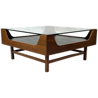 Vintage Salontafel Coffee Table Jaren 60 Design Palissander